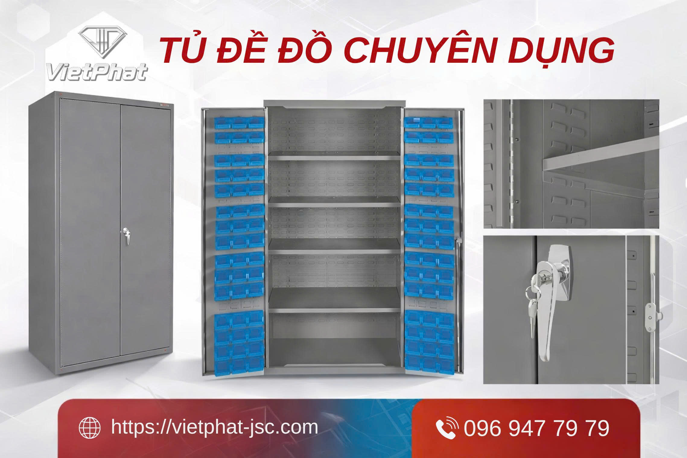 TỦ ĐỂ ĐỒ CHUYÊN DỤNG – GIẢI PHÁP LƯU TRỮ GỌN GÀNG & HIỆU QUẢ